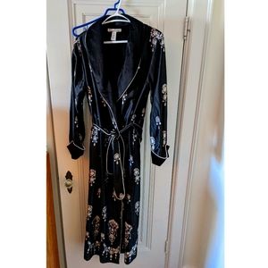 Oscar de la Renta Robe - Midnight Jewel